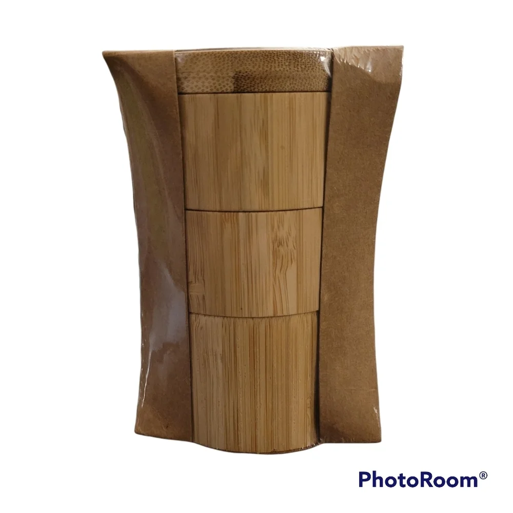 NWT Rae Dunn wooden spice boxes